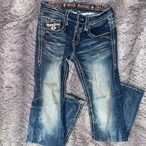 Mens Rock Revival Jeans